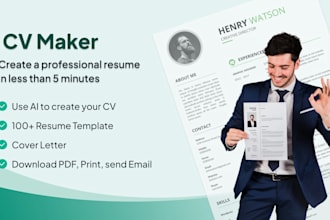 create a job winning CV and cover letter