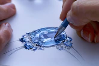 creat hand drawn jewelry design sketches