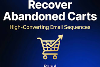 write high converting abandoned cart email sequences