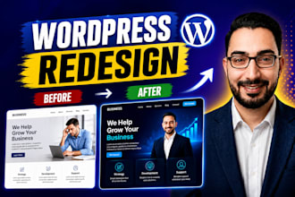 do wordpress website redesign and redesign wordpress website