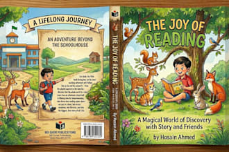 design professional workbook and kids activity book