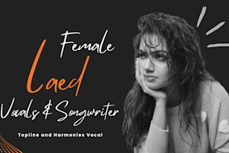female pop singer cover edm vocals recreate song female pop vocalist edm singer