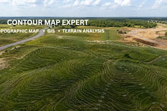 create accurate contour maps and topographic maps from survey data