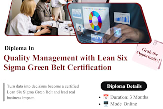 provide lean six sigma black belt and green belt certification training