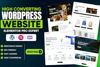 build wordpress website for local service businesses and consultants