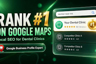 your dental clinic ranking expert on google maps for local leads and patients