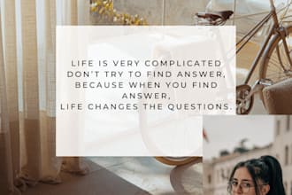 design aesthetic quote posts for instagram in canva