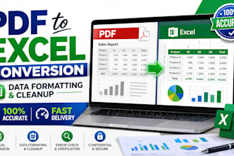 convert PDF file to excel and word to excel