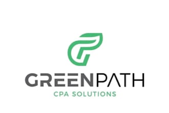 do financial, accounting, bank insurance company logo