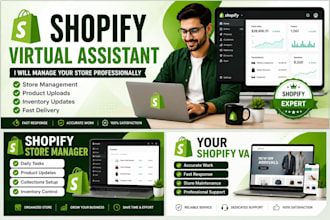 be your shopify virtual assistant