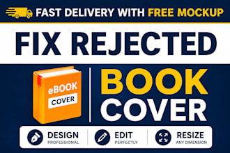 fix rejected amazon KDP paperback and hardcover cover formatting issues