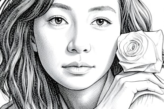 draw your photos into realistic pencil sketch digitally
