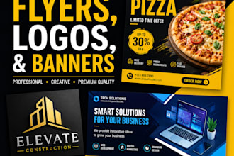 design fliers and banners