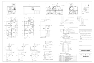 be your professional 2d cad draughtsman
