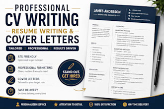 create an ats friendly resume and cover letter