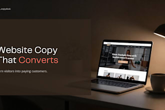write high converting website and sales page copy
