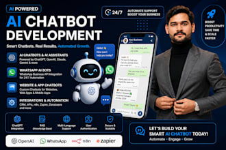 build ai chatbot for your business to capture leads and automate replies