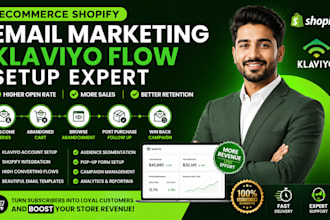 ecommerce shopifly email marketing klaviyo flow setup expert