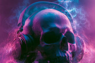 design custom music album cover art, single cover, or podcast cover