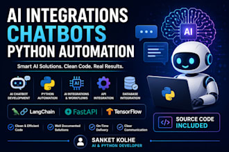 develop ai chatbots and ai integrations