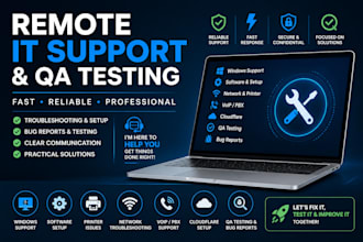 provide remote IT support for voip pbx, software and network issues