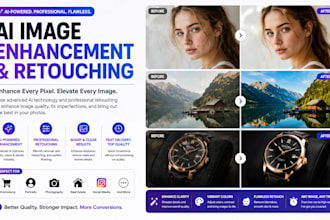 enhance, retouch, and upscale your images with ai