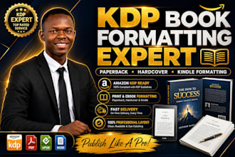 do KDP book formatting, print book formatting, paperback formatting