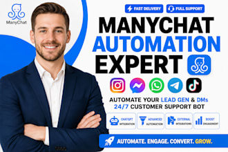build ai chatbot for your social media using manychat