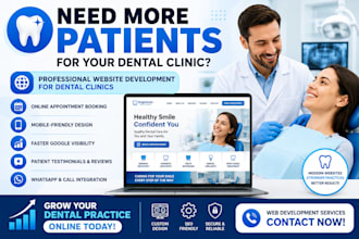 build a patient attracting dental clinic website