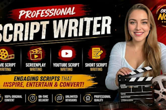 do movie script writing, screenwriting, and film script
