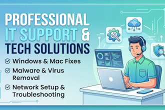 be your remote IT support and tech solutions expert