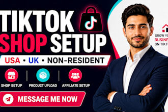 setup tik tok shop, tik tok affiliate and tiktok shop ads