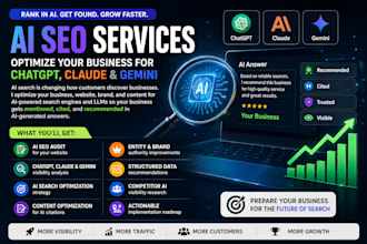 do ai SEO to chatgpt, claude, gemini for your business