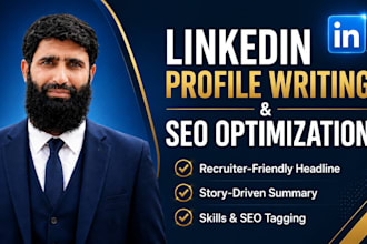 professional linkedin profile creation writing and seo optimization