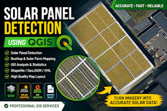 detect solar panels from satellite imagery using qgis