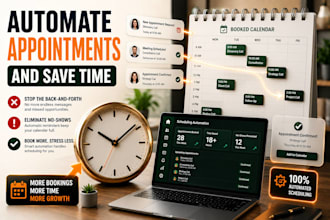 automate scheduling, reminders, and appointment booking