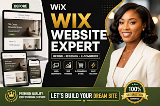 wix website designer wix redesign wix SEO wix studio expert wix online store wix
