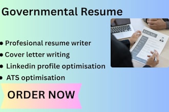 do resume writing, federal resume, ats resume, government resume,