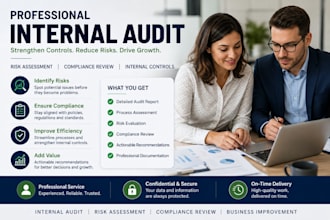 do internal audit report for business improvement and risk management assessment