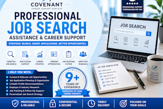 provide professional job search assistance and application support