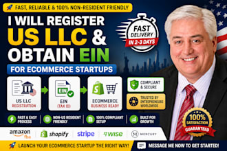 register US llc business and obtain ein for ecommerce startups