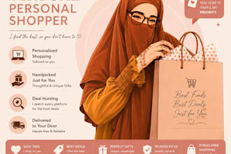 be your USA virtual shopper and uae personal shopper