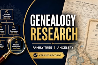 uncover genealogy research, family tree research, british ancestry genealogy