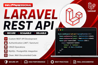 create rest apis in laravel PHP