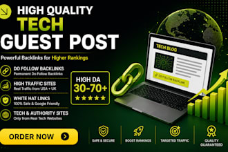 build powerful tech backlinks through tech guest post sites