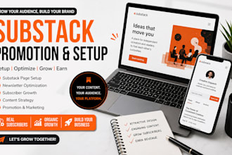 substack promotion substack page setup substack subscribers substack newsletter