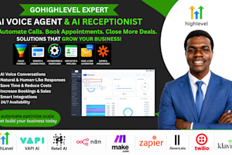 vapi ai calling agent for inbound outbound calls using ,retell ai, gohighlevel