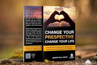 do book cover design, paperback book cover design