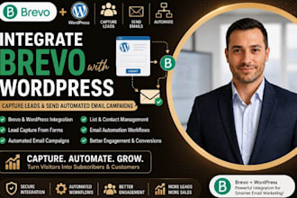 integrate brevo to wordpress email automation email campaign to capture leads