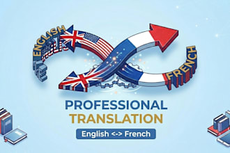 be your professional bilingual french and english writer or translator